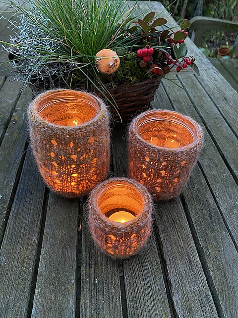 Jar Cover Knitting Pattern