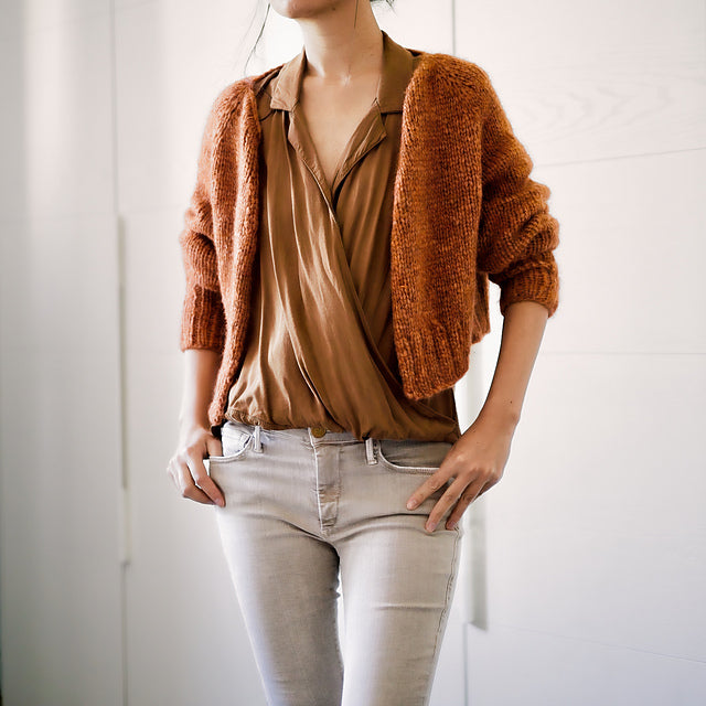 Easy Cardigan Knitting Pattern