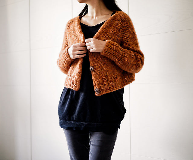 Easy Cardigan Knitting Pattern