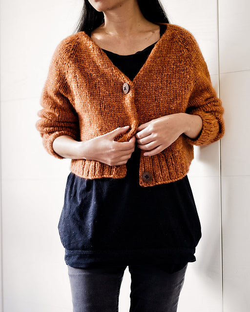 Easy Cardigan Knitting Pattern
