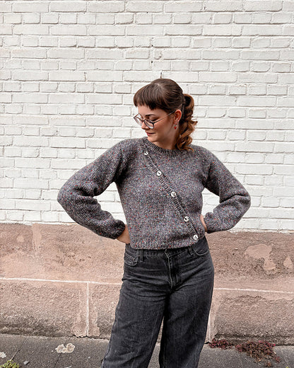 Button Sweater Knitting Pattern
