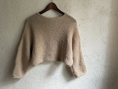 Silhouet Pullover Knitting Pattern