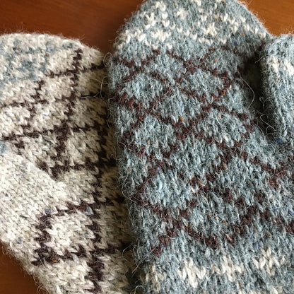 Winter Mittens Knitting Pattern
