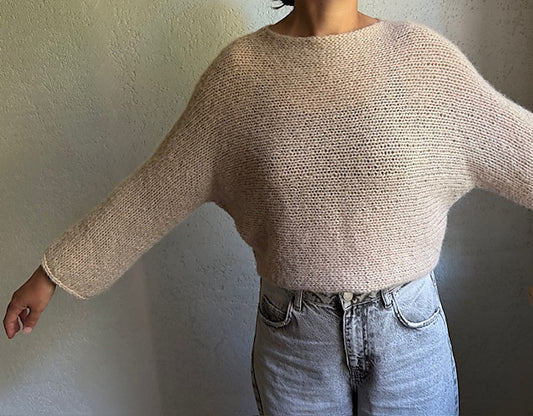 Silhouet Pullover Knitting Pattern
