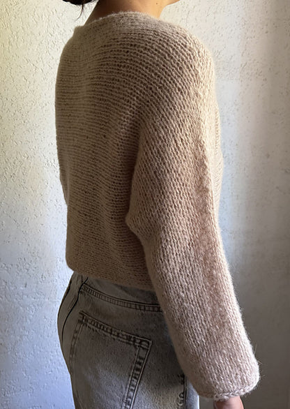 Silhouet Pullover Knitting Pattern