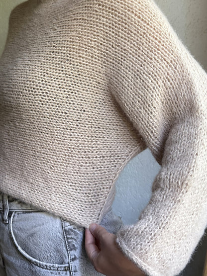 Silhouet Pullover Knitting Pattern