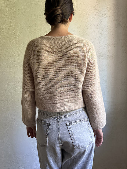 Silhouet Pullover Knitting Pattern