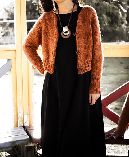 Easy Cardigan Knitting Pattern