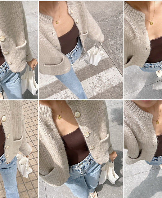Slipped Stitch Cardigan Knitting Pattern