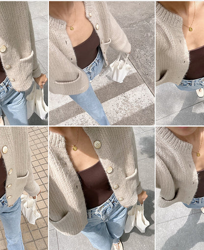Slipped Stitch Cardigan Knitting Pattern