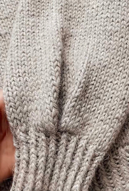 Oversized Drape Cardigan Knitting Pattern