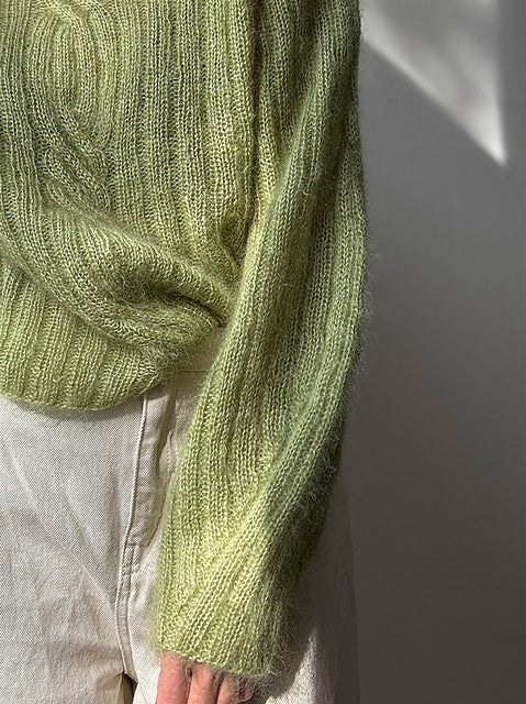 Twist Light Sweater Knitting Pattern