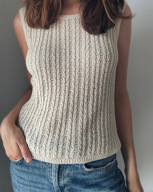 Summer Tank Knitting Pattern