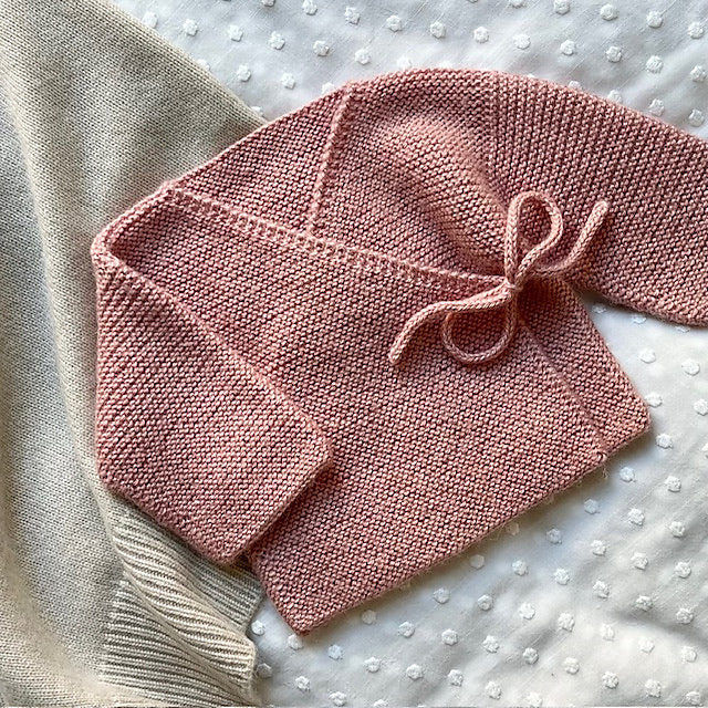 Baby Kimono Cardigan Knitting Pattern