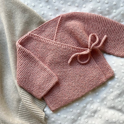 Baby Kimono Cardigan Knitting Pattern