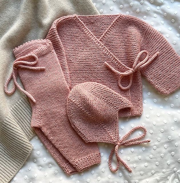 Baby Kimono Cardigan Knitting Pattern
