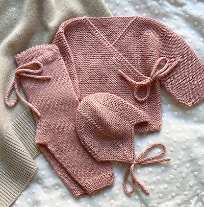 Baby Kimono Cardigan Knitting Pattern