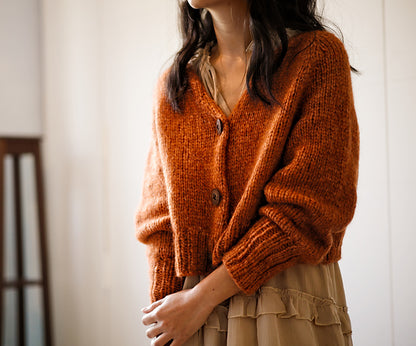 Easy Cardigan Knitting Pattern