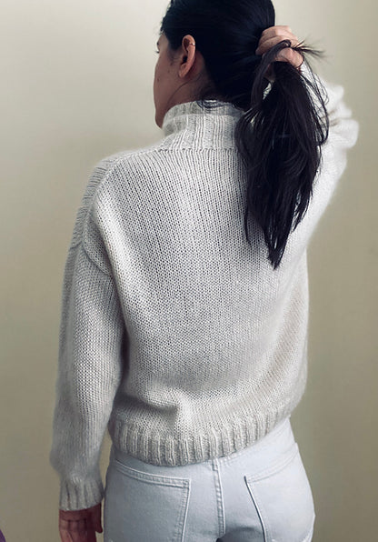 Chunky Cable Sweater Knitting Pattern