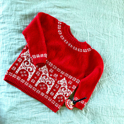 Kids Sweater Knitting Pattern