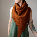 Leaf Lace Shawl Knitting Pattern