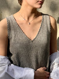 Easy Lace Knit Top Knitting Pattern