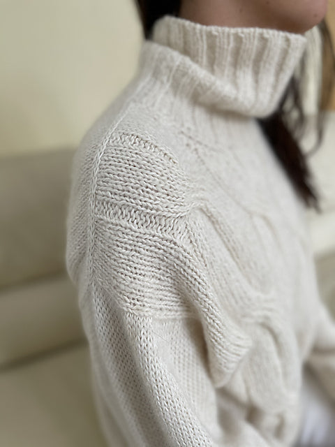 Chunky Cable Sweater Knitting Pattern