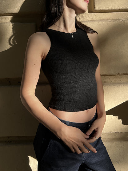 Basic Tank Top Knitting Pattern