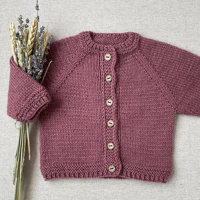Top Down Cardigan Knitting Pattern