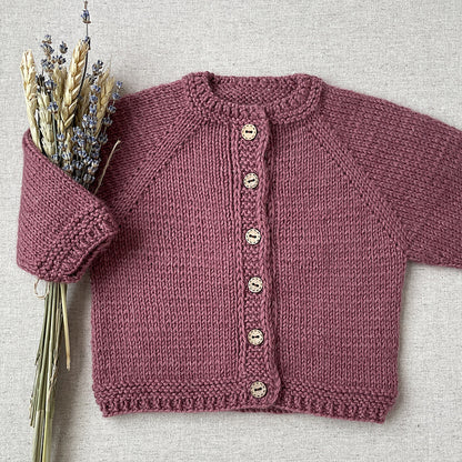 Top Down Cardigan Knitting Pattern