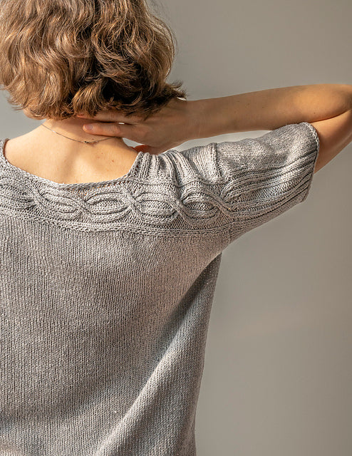 Cable Tee Knitting Pattern