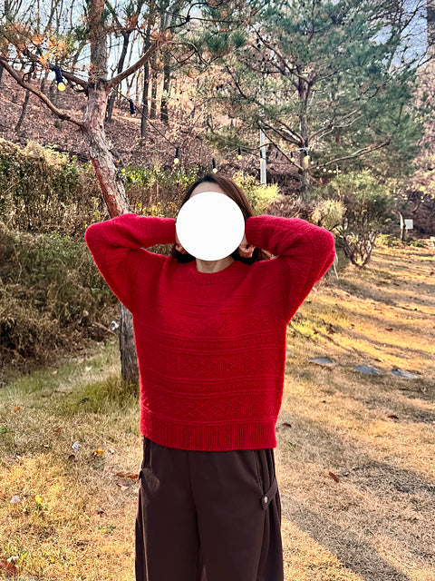 Ornament Sweater Knitting Pattern