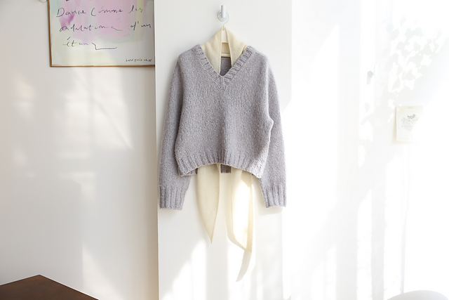 Cozy Wave Scarf Knitting Pattern