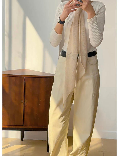 Cozy Wave Scarf Knitting Pattern