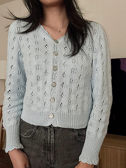 Lace Cardigan Knitting Pattern