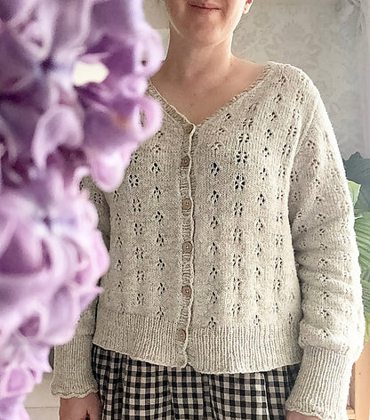 Lace Cardigan Knitting Pattern