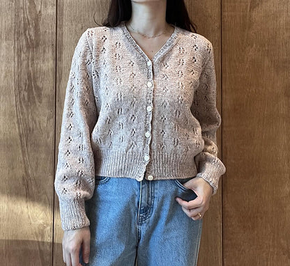 Lace Cardigan Knitting Pattern