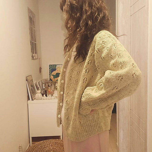 Lace Cardigan Knitting Pattern