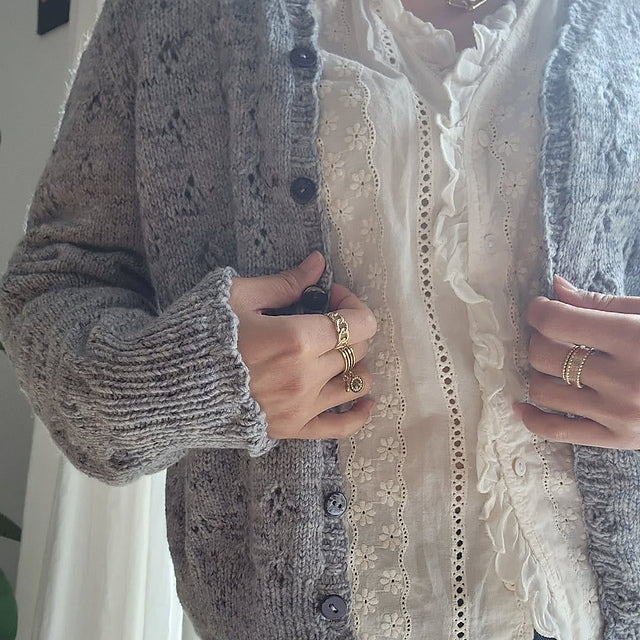 Lace Cardigan Knitting Pattern