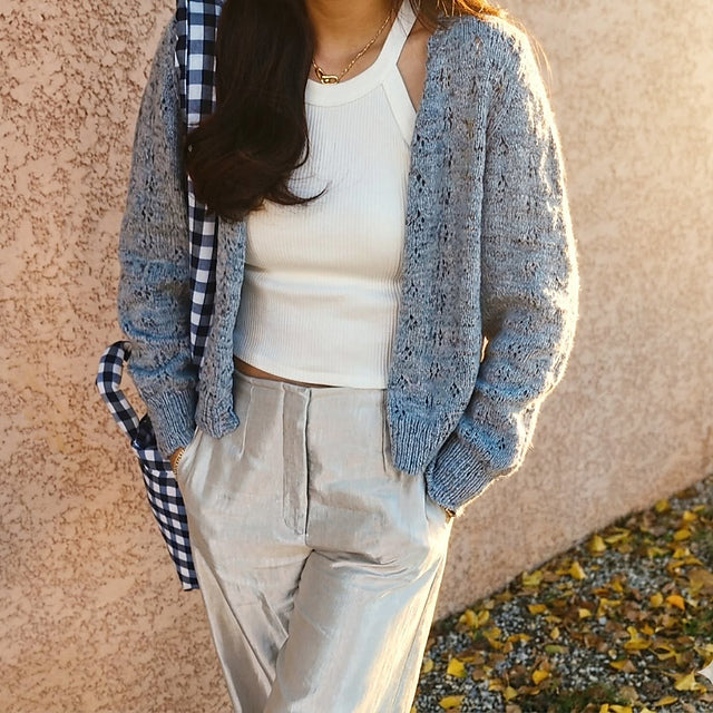 Lace Cardigan Knitting Pattern
