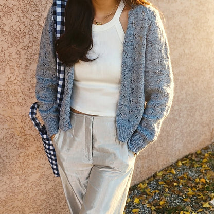 Lace Cardigan Knitting Pattern