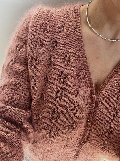Lace Cardigan Knitting Pattern