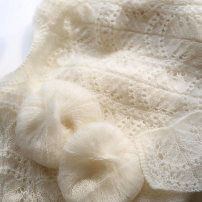 Airy Lace Sweater  Knitting Pattern