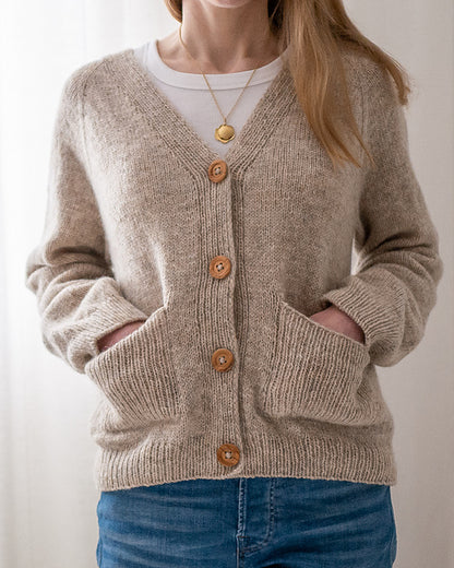 Drizzle Cardigan Knitting Pattern