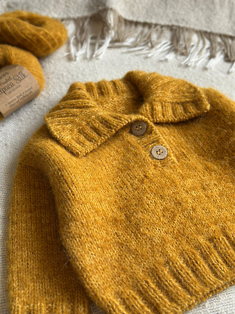 Mini Blossom Sweater  Knitting Pattern