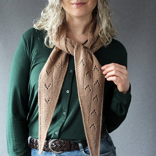 Lace Scarf Knitting Pattern