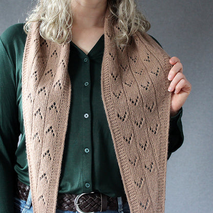 Lace Scarf Knitting Pattern