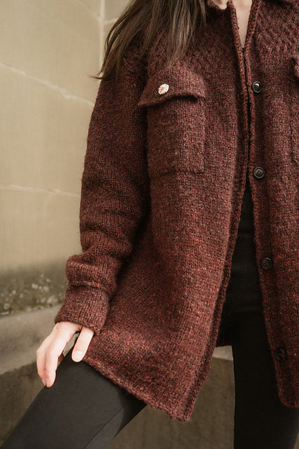 Roadtrip Shacket Knitting Pattern