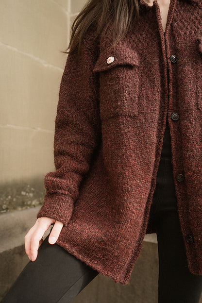 Roadtrip Shacket Knitting Pattern