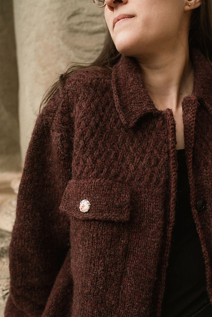 Roadtrip Shacket Knitting Pattern